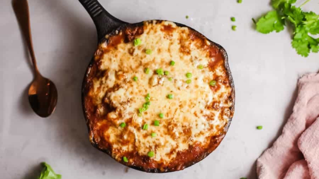 Cheesy Keto Taco Skillet
