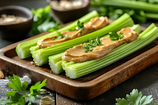 Celery with Almond Butter